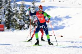 07.12.2023, Hochfilzen, Austria (AUT): Janez Maric (SLO) - IBU World Cup Biathlon, training, Hochfilzen (AUT). www.nordicfocus.com. © Manzoni/NordicFocus. Every downloaded picture is fee-liable.