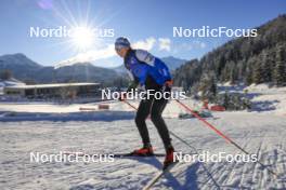 07.12.2023, Hochfilzen, Austria (AUT): Hanna-Brita Kaasik (EST) - IBU World Cup Biathlon, training, Hochfilzen (AUT). www.nordicfocus.com. © Manzoni/NordicFocus. Every downloaded picture is fee-liable.