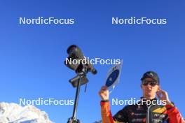 07.12.2023, Hochfilzen, Austria (AUT): Clement Dumont (FRA), coach Team Belgium - IBU World Cup Biathlon, training, Hochfilzen (AUT). www.nordicfocus.com. © Manzoni/NordicFocus. Every downloaded picture is fee-liable.