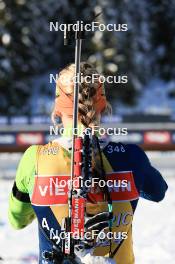 07.12.2023, Hochfilzen, Austria (AUT): Anamarija Lampic (SLO) - IBU World Cup Biathlon, training, Hochfilzen (AUT). www.nordicfocus.com. © Manzoni/NordicFocus. Every downloaded picture is fee-liable.