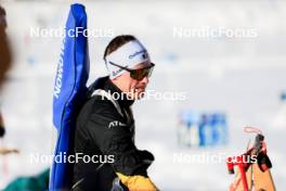 07.12.2023, Hochfilzen, Austria (AUT): Thierry Langer (BEL) - IBU World Cup Biathlon, training, Hochfilzen (AUT). www.nordicfocus.com. © Manzoni/NordicFocus. Every downloaded picture is fee-liable.