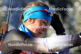 07.12.2023, Hochfilzen, Austria (AUT): Alla Ghilenko (MDA) - IBU World Cup Biathlon, training, Hochfilzen (AUT). www.nordicfocus.com. © Manzoni/NordicFocus. Every downloaded picture is fee-liable.