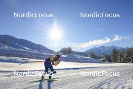 07.12.2023, Hochfilzen, Austria (AUT): Hanna Oeberg (SWE) - IBU World Cup Biathlon, training, Hochfilzen (AUT). www.nordicfocus.com. © Manzoni/NordicFocus. Every downloaded picture is fee-liable.