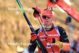 17.12.2023, Lenzerheide, Switzerland (SUI): Philipp Nawrath (GER) - IBU World Cup Biathlon, mass men, Lenzerheide (SUI). www.nordicfocus.com. © Manzoni/NordicFocus. Every downloaded picture is fee-liable.