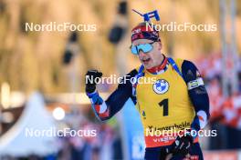 17.12.2023, Lenzerheide, Switzerland (SUI): Johannes Thingnes Boe (NOR) - IBU World Cup Biathlon, mass men, Lenzerheide (SUI). www.nordicfocus.com. © Manzoni/NordicFocus. Every downloaded picture is fee-liable.