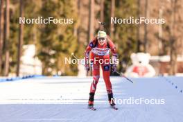 17.12.2023, Lenzerheide, Switzerland (SUI): Tamara Steiner (AUT) - IBU World Cup Biathlon, mass women, Lenzerheide (SUI). www.nordicfocus.com. © Manzoni/NordicFocus. Every downloaded picture is fee-liable.