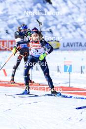 17.12.2023, Lenzerheide, Switzerland (SUI): Lisa Vittozzi (ITA) - IBU World Cup Biathlon, mass women, Lenzerheide (SUI). www.nordicfocus.com. © Manzoni/NordicFocus. Every downloaded picture is fee-liable.