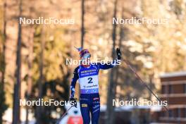 16.12.2023, Lenzerheide, Switzerland (SUI): Johannes Thingnes Boe (NOR) - IBU World Cup Biathlon, pursuit men, Lenzerheide (SUI). www.nordicfocus.com. © Manzoni/NordicFocus. Every downloaded picture is fee-liable.