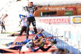 16.12.2023, Lenzerheide, Switzerland (SUI): Vanessa Voigt (GER) - IBU World Cup Biathlon, pursuit women, Lenzerheide (SUI). www.nordicfocus.com. © Manzoni/NordicFocus. Every downloaded picture is fee-liable.