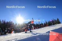 16.12.2023, Lenzerheide, Switzerland (SUI): Lisa Vittozzi (ITA) - IBU World Cup Biathlon, pursuit women, Lenzerheide (SUI). www.nordicfocus.com. © Manzoni/NordicFocus. Every downloaded picture is fee-liable.