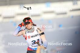 16.12.2023, Lenzerheide, Switzerland (SUI): Lea Meier (SUI) - IBU World Cup Biathlon, pursuit women, Lenzerheide (SUI). www.nordicfocus.com. © Manzoni/NordicFocus. Every downloaded picture is fee-liable.