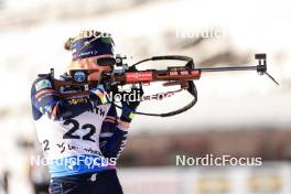 16.12.2023, Lenzerheide, Switzerland (SUI): Sophie Chauveau (FRA) - IBU World Cup Biathlon, pursuit women, Lenzerheide (SUI). www.nordicfocus.com. © Manzoni/NordicFocus. Every downloaded picture is fee-liable.