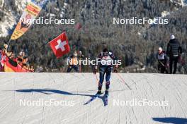 16.12.2023, Lenzerheide, Switzerland (SUI): Julia Simon (FRA) - IBU World Cup Biathlon, pursuit women, Lenzerheide (SUI). www.nordicfocus.com. © Manzoni/NordicFocus. Every downloaded picture is fee-liable.