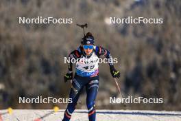 16.12.2023, Lenzerheide, Switzerland (SUI): Chloe Chevalier (FRA) - IBU World Cup Biathlon, pursuit women, Lenzerheide (SUI). www.nordicfocus.com. © Manzoni/NordicFocus. Every downloaded picture is fee-liable.