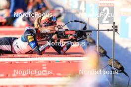 16.12.2023, Lenzerheide, Switzerland (SUI): Juni Arnekleiv (NOR) - IBU World Cup Biathlon, pursuit women, Lenzerheide (SUI). www.nordicfocus.com. © Manzoni/NordicFocus. Every downloaded picture is fee-liable.