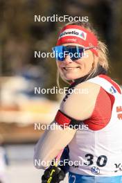 16.12.2023, Lenzerheide, Switzerland (SUI): Amy Baserga (SUI) - IBU World Cup Biathlon, pursuit women, Lenzerheide (SUI). www.nordicfocus.com. © Manzoni/NordicFocus. Every downloaded picture is fee-liable.