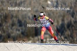 16.12.2023, Lenzerheide, Switzerland (SUI): Alina Stremous (MDA) - IBU World Cup Biathlon, pursuit women, Lenzerheide (SUI). www.nordicfocus.com. © Manzoni/NordicFocus. Every downloaded picture is fee-liable.