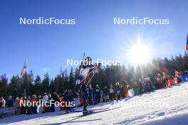 16.12.2023, Lenzerheide, Switzerland (SUI): Lisa Vittozzi (ITA) - IBU World Cup Biathlon, pursuit women, Lenzerheide (SUI). www.nordicfocus.com. © Manzoni/NordicFocus. Every downloaded picture is fee-liable.