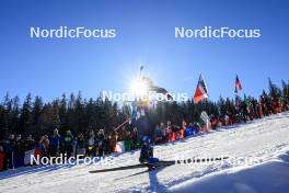 16.12.2023, Lenzerheide, Switzerland (SUI): Ingrid Landmark Tandrevold (NOR) - IBU World Cup Biathlon, pursuit women, Lenzerheide (SUI). www.nordicfocus.com. © Manzoni/NordicFocus. Every downloaded picture is fee-liable.