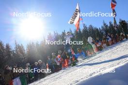 16.12.2023, Lenzerheide, Switzerland (SUI): Suvi Minkkinen (FIN) - IBU World Cup Biathlon, pursuit women, Lenzerheide (SUI). www.nordicfocus.com. © Manzoni/NordicFocus. Every downloaded picture is fee-liable.