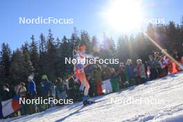 16.12.2023, Lenzerheide, Switzerland (SUI): Aita Gasparin (SUI) - IBU World Cup Biathlon, pursuit women, Lenzerheide (SUI). www.nordicfocus.com. © Manzoni/NordicFocus. Every downloaded picture is fee-liable.
