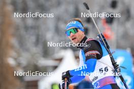 15.12.2023, Lenzerheide, Switzerland (SUI): Raido Raenkel (EST) - IBU World Cup Biathlon, sprint men, Lenzerheide (SUI). www.nordicfocus.com. © Manzoni/NordicFocus. Every downloaded picture is fee-liable.