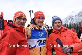 15.12.2023, Lenzerheide, Switzerland (SUI): Benedikt Doll (GER) - IBU World Cup Biathlon, sprint men, Lenzerheide (SUI). www.nordicfocus.com. © Manzoni/NordicFocus. Every downloaded picture is fee-liable.