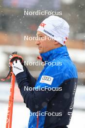 13.12.2023, Lenzerheide, Switzerland (SUI): Felix Leitner (AUT) - IBU World Cup Biathlon, training, Lenzerheide (SUI). www.nordicfocus.com. © Manzoni/NordicFocus. Every downloaded picture is fee-liable.