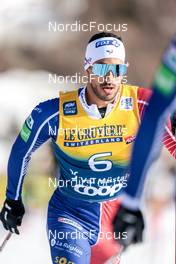 01.01.2023, Val Mustair, Switzerland (SUI): Richard Jouve (FRA) - FIS world cup cross-country, tour de ski, pursuit, Val Mustair (SUI). www.nordicfocus.com. © Modica/NordicFocus. Every downloaded picture is fee-liable.