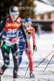 01.01.2023, Val Mustair, Switzerland (SUI): Delphine Claudel (FRA) - FIS world cup cross-country, tour de ski, pursuit, Val Mustair (SUI). www.nordicfocus.com. © Modica/NordicFocus. Every downloaded picture is fee-liable.