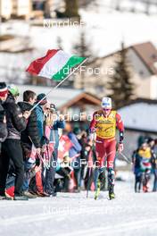 01.01.2023, Val Mustair, Switzerland (SUI): Johannes Hoesflot Klaebo (NOR) - FIS world cup cross-country, tour de ski, pursuit, Val Mustair (SUI). www.nordicfocus.com. © Modica/NordicFocus. Every downloaded picture is fee-liable.