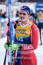 01.01.2023, Val Mustair, Switzerland (SUI): Jules Chappaz (FRA) - FIS world cup cross-country, tour de ski, pursuit, Val Mustair (SUI). www.nordicfocus.com. © Modica/NordicFocus. Every downloaded picture is fee-liable.