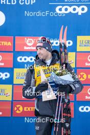 01.01.2023, Val Mustair, Switzerland (SUI): Federico Pellegrino (ITA), (l-r) - FIS world cup cross-country, tour de ski, pursuit, Val Mustair (SUI). www.nordicfocus.com. © Modica/NordicFocus. Every downloaded picture is fee-liable.