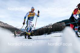 01.01.2023, Val Mustair, Switzerland (SUI): Leo Johansson (SWE) - FIS world cup cross-country, tour de ski, pursuit, Val Mustair (SUI). www.nordicfocus.com. © Modica/NordicFocus. Every downloaded picture is fee-liable.