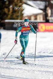 01.01.2023, Val Mustair, Switzerland (SUI): Katerina Paul (AUS) - FIS world cup cross-country, tour de ski, pursuit, Val Mustair (SUI). www.nordicfocus.com. © Modica/NordicFocus. Every downloaded picture is fee-liable.