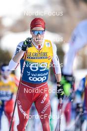 01.01.2023, Val Mustair, Switzerland (SUI): Candide Pralong (SUI) - FIS world cup cross-country, tour de ski, pursuit, Val Mustair (SUI). www.nordicfocus.com. © Modica/NordicFocus. Every downloaded picture is fee-liable.