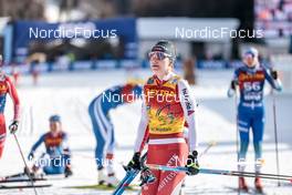01.01.2023, Val Mustair, Switzerland (SUI): Nadine Faehndrich (SUI) - FIS world cup cross-country, tour de ski, pursuit, Val Mustair (SUI). www.nordicfocus.com. © Modica/NordicFocus. Every downloaded picture is fee-liable.