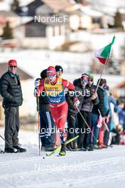 01.01.2023, Val Mustair, Switzerland (SUI): Sindre Bjoernestad Skar (NOR) - FIS world cup cross-country, tour de ski, pursuit, Val Mustair (SUI). www.nordicfocus.com. © Modica/NordicFocus. Every downloaded picture is fee-liable.
