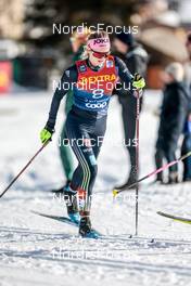01.01.2023, Val Mustair, Switzerland (SUI): Laura Gimmler (GER) - FIS world cup cross-country, tour de ski, pursuit, Val Mustair (SUI). www.nordicfocus.com. © Modica/NordicFocus. Every downloaded picture is fee-liable.