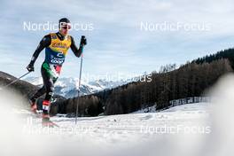 01.01.2023, Val Mustair, Switzerland (SUI): Federico Pellegrino (ITA) - FIS world cup cross-country, tour de ski, pursuit, Val Mustair (SUI). www.nordicfocus.com. © Modica/NordicFocus. Every downloaded picture is fee-liable.