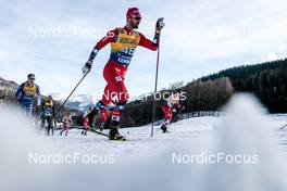 01.01.2023, Val Mustair, Switzerland (SUI): Hans Christer Holund (NOR) - FIS world cup cross-country, tour de ski, pursuit, Val Mustair (SUI). www.nordicfocus.com. © Modica/NordicFocus. Every downloaded picture is fee-liable.