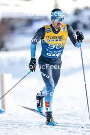 01.01.2023, Val Mustair, Switzerland (SUI): Imanol Rojo (ESP) - FIS world cup cross-country, tour de ski, pursuit, Val Mustair (SUI). www.nordicfocus.com. © Modica/NordicFocus. Every downloaded picture is fee-liable.