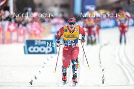 01.01.2023, Val Mustair, Switzerland (SUI): Simen Hegstad Krueger (NOR) - FIS world cup cross-country, tour de ski, pursuit, Val Mustair (SUI). www.nordicfocus.com. © Modica/NordicFocus. Every downloaded picture is fee-liable.