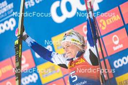 01.01.2023, Val Mustair, Switzerland (SUI): Frida Karlsson (SWE), (l-r) - FIS world cup cross-country, tour de ski, pursuit, Val Mustair (SUI). www.nordicfocus.com. © Modica/NordicFocus. Every downloaded picture is fee-liable.