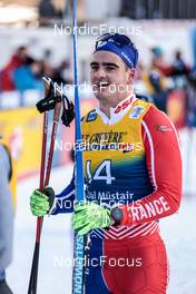 01.01.2023, Val Mustair, Switzerland (SUI): Jules Chappaz (FRA) - FIS world cup cross-country, tour de ski, pursuit, Val Mustair (SUI). www.nordicfocus.com. © Modica/NordicFocus. Every downloaded picture is fee-liable.