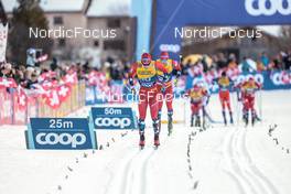 01.01.2023, Val Mustair, Switzerland (SUI): Simen Hegstad Krueger (NOR) - FIS world cup cross-country, tour de ski, pursuit, Val Mustair (SUI). www.nordicfocus.com. © Modica/NordicFocus. Every downloaded picture is fee-liable.