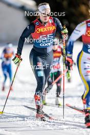 01.01.2023, Val Mustair, Switzerland (SUI): Victoria Carl (GER) - FIS world cup cross-country, tour de ski, pursuit, Val Mustair (SUI). www.nordicfocus.com. © Modica/NordicFocus. Every downloaded picture is fee-liable.