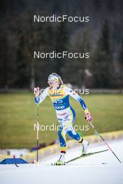03.01.2023, Oberstdorf, Germany (GER): Anna Dyvik (SWE) - FIS world cup cross-country, tour de ski, 10km, Oberstdorf (GER). www.nordicfocus.com. © Modica/NordicFocus. Every downloaded picture is fee-liable.