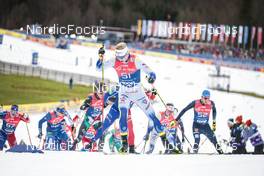 04.01.2023, Oberstdorf, Germany (GER): Oskar Svensson (SWE) - FIS world cup cross-country, tour de ski, pursuit, Oberstdorf (GER). www.nordicfocus.com. © Modica/NordicFocus. Every downloaded picture is fee-liable.