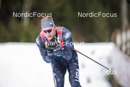 04.01.2023, Oberstdorf, Germany (GER): Zak Ketterson (USA) - FIS world cup cross-country, tour de ski, pursuit, Oberstdorf (GER). www.nordicfocus.com. © Modica/NordicFocus. Every downloaded picture is fee-liable.